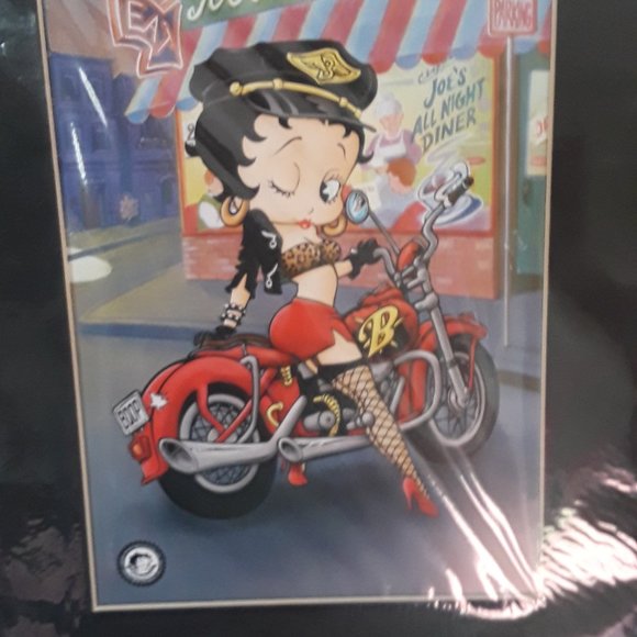 Toon Art | Wall Decor | Biker Betty From Toon Art | Poshmark